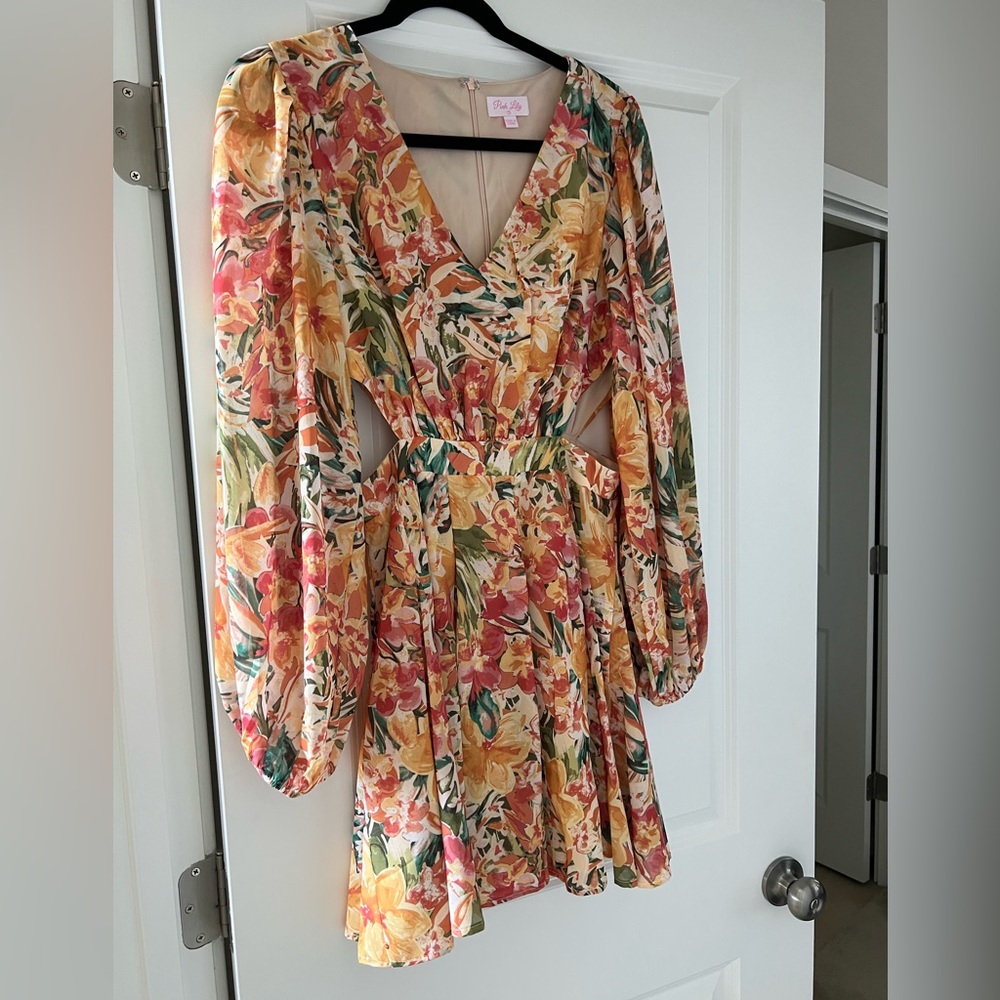 Tropical cutout dress - Picture 7 of 7